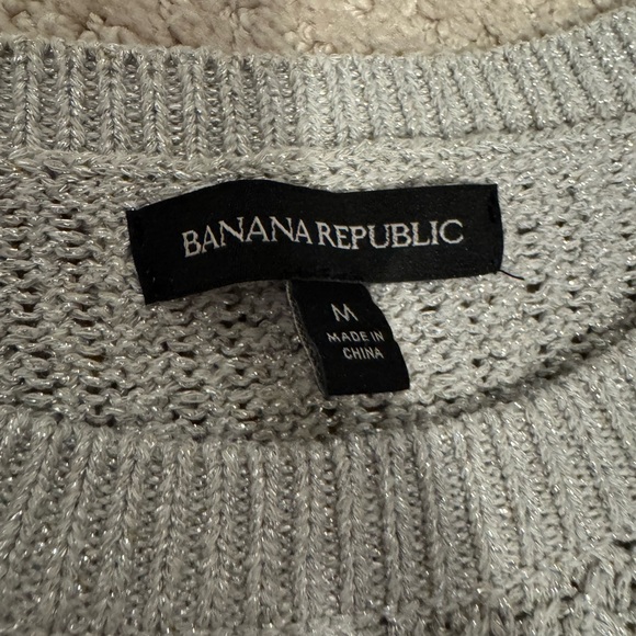 Banana Republic Light Tan Crew Neck Sweater - Picture 4 of 5
